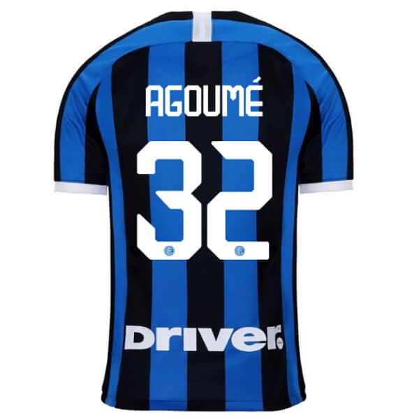 Camiseta Inter Milan NO.32 Agoumé Primera equipación 2019-2020 Azul
